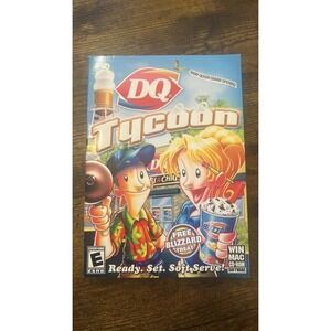 DQ Tycoon Dairy Queen PC Mac CD-ROM Game New Sealed GameMill Entertainment